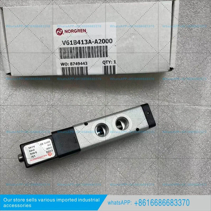 V61B413A-A213J, Pilot Operated Solenoid Valve, G1/4' Thread, 24V DC