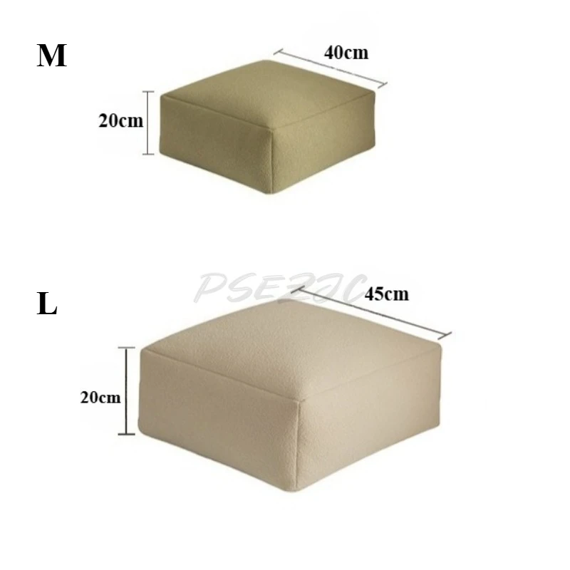 Household Simple Futon Cushion Modern Style Cushion Bedroom Balcony Tatami Plush Cushion