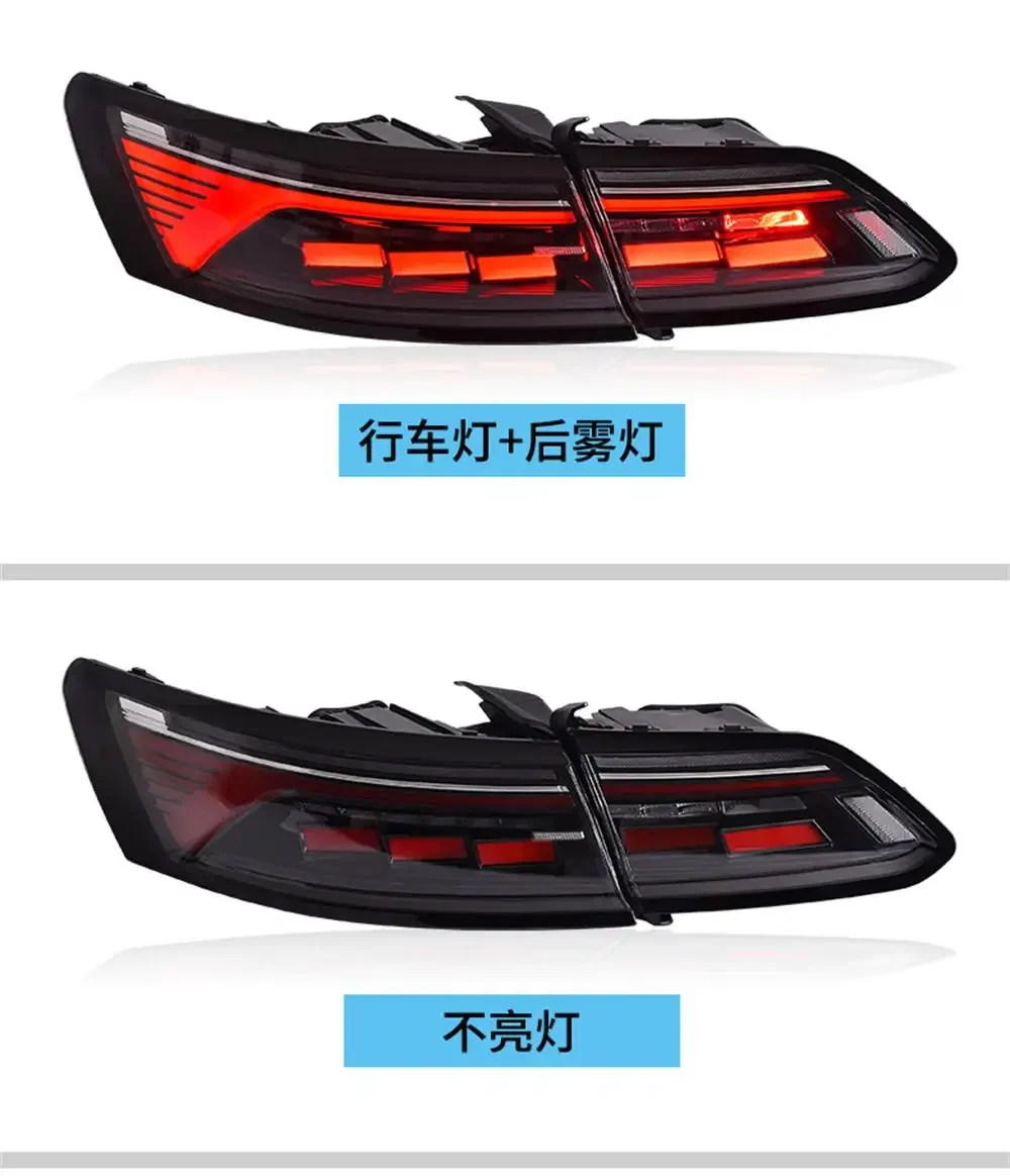 For Volkswagen CC Tail Light Assembly ARTEON 2018-2023 CC Modified Dynamic Running LED Running Water Turning Tail Light Assembly