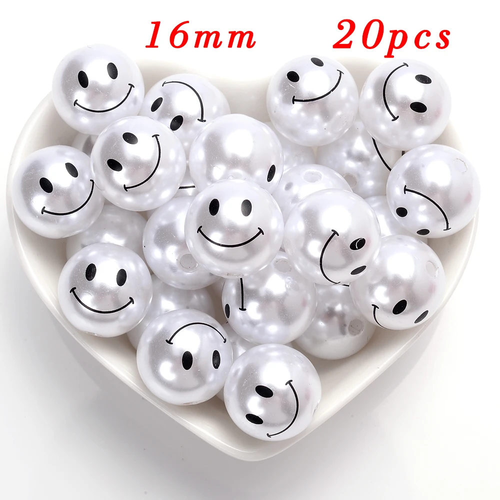 20-200pcs White Pearl Spacer Beads Abs Acrylic Imitation Pearl Beads For Jewelry Making Bracelet Necklace Earring DIY Needlework