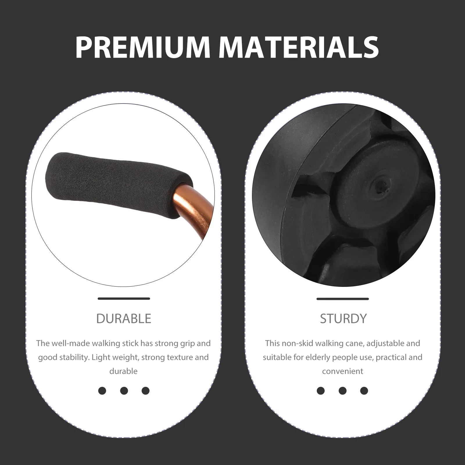 

Регулируемая разборная трость-палка для пожилых людей, нескользящая, легкая, прочная, для путешествий, товары для пожилых