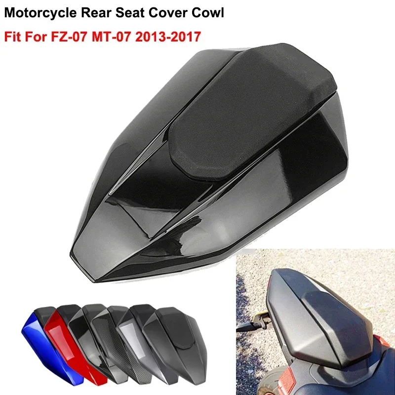 

MT 07 FZ 07 Motorcycle Rear Passenger Cowl Seat Back Cover Fit For YAMAHA MT-07 FZ-07 MT07 FZ07 2013 2014-2016 2017 Fairing Part