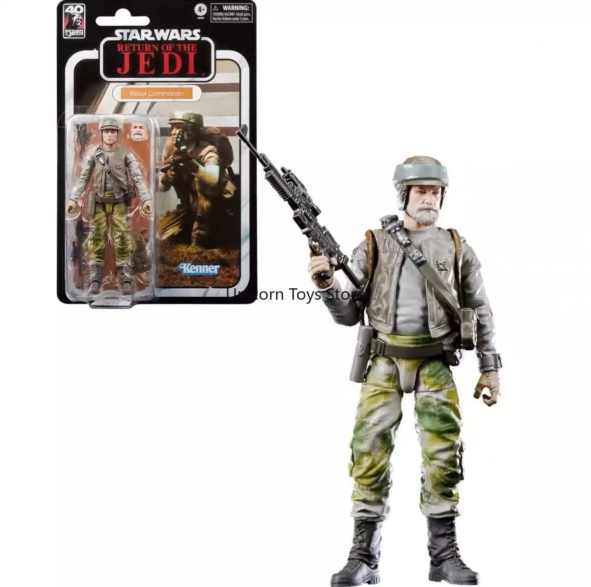 

In Stock Hasbro Star Wars 40th Anniversary of The Return of The Jedi Resistance Assault Soldier Endo 6 Inches Spot