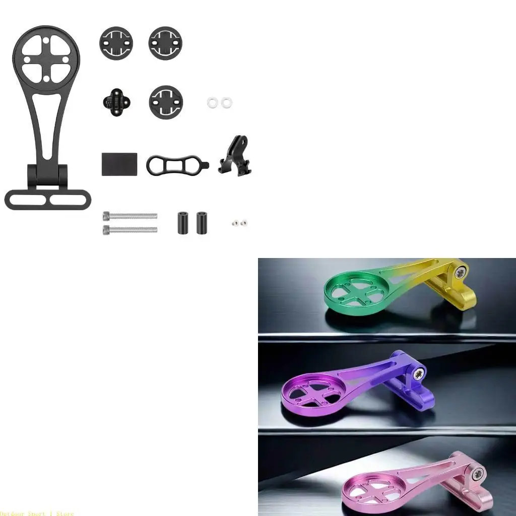 

A0KA Regulable Bike Computer Mount Universals Aluminum Alloys Speedometers Brackets