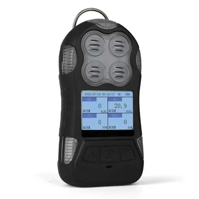 

NEW Lango Portable Multi-Gas Detector CO2/Co/ H2/O2 4 Combustion Gas Detector