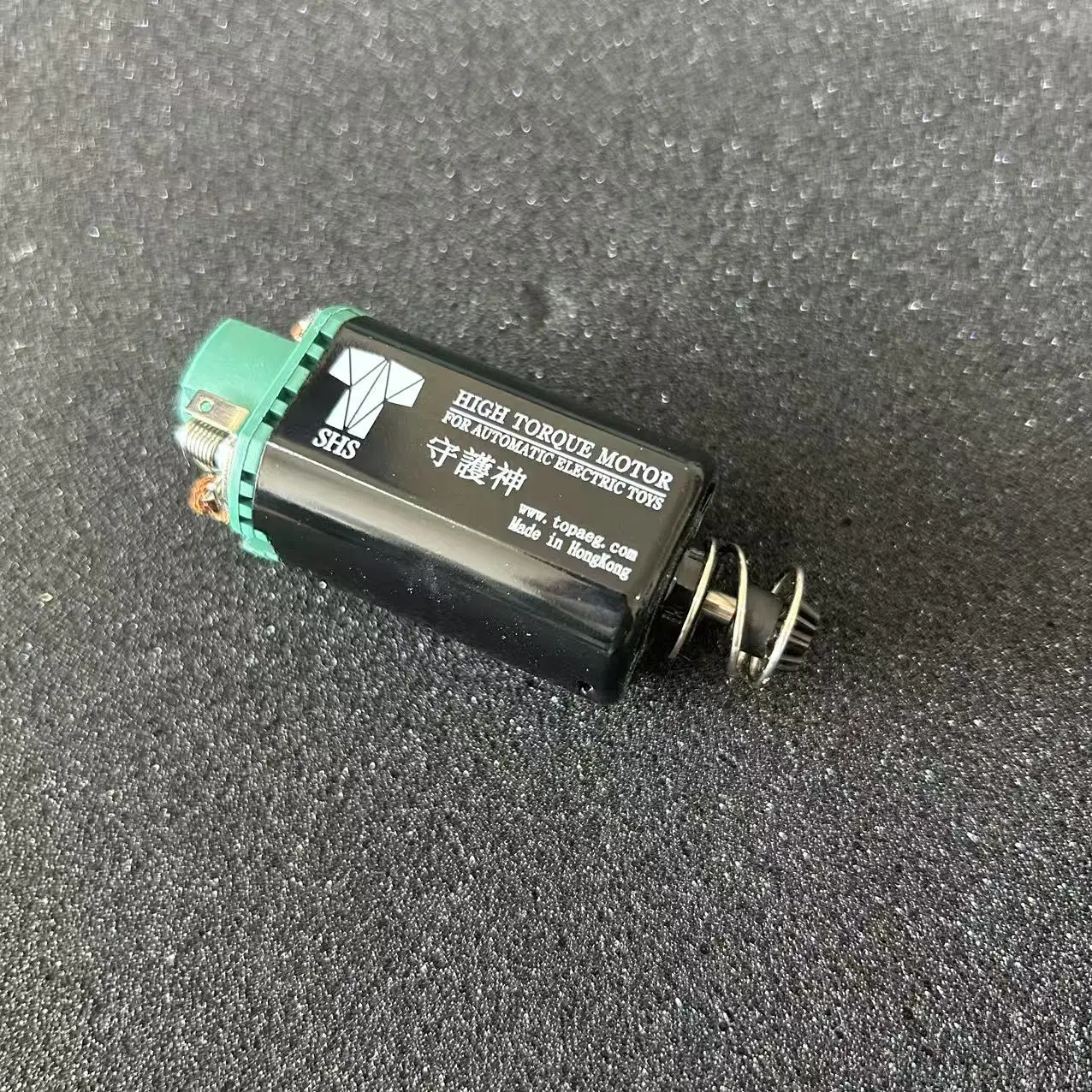 FiveS 38000rpm SHS Motor short High Torqub Motor 11.1V Twist Type Speed Motor long Axle Airsoft M16/M4/MP5/P90 AEG Hunting Motor