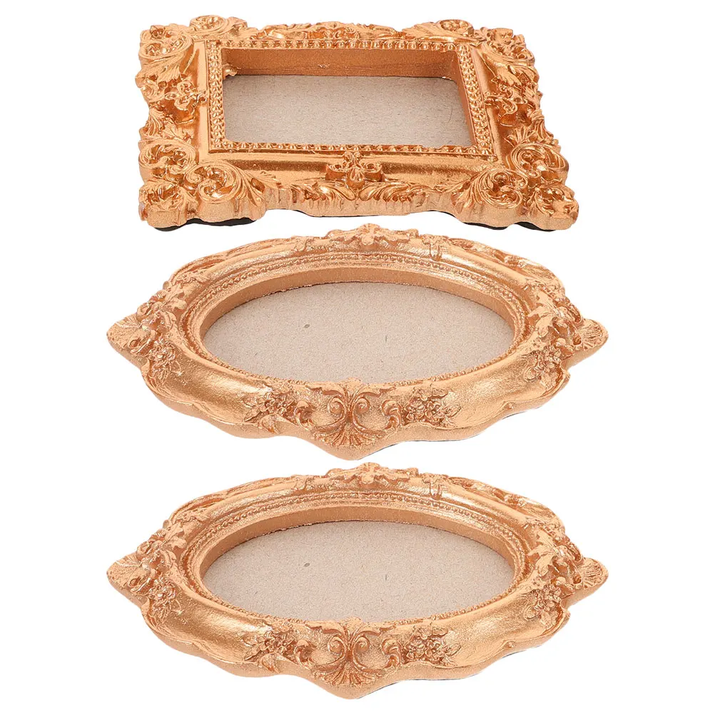 

3pcs Magnetic Photo Frames For Fridge Rectangle Oval Shaped Seashell Dried Flower Diy Craft Travel Souvenirs Refrigerator