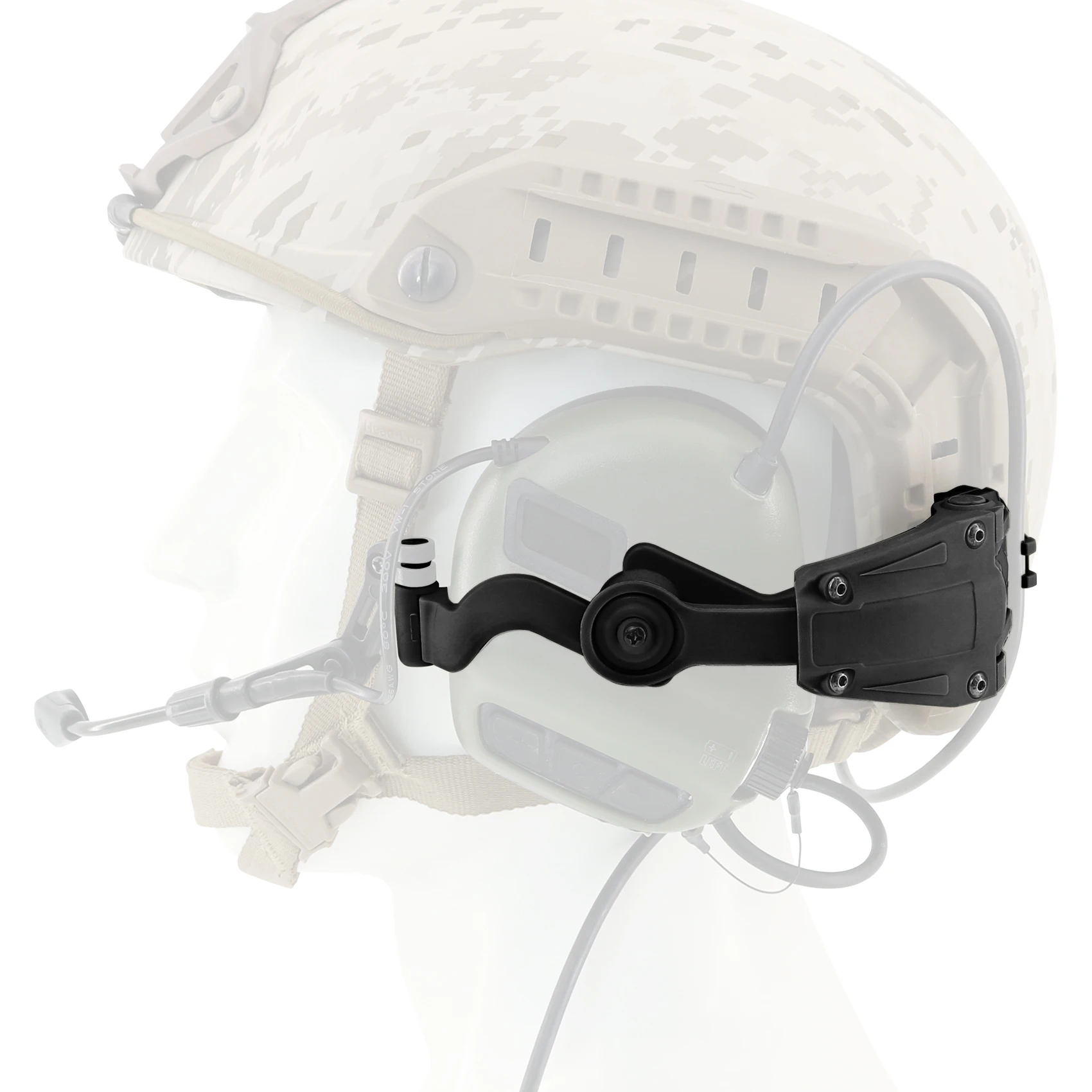 Suitable for EARMOR M32/M32H Tactical Headset Noise-cancelling Accessories ARC Rail Adapter