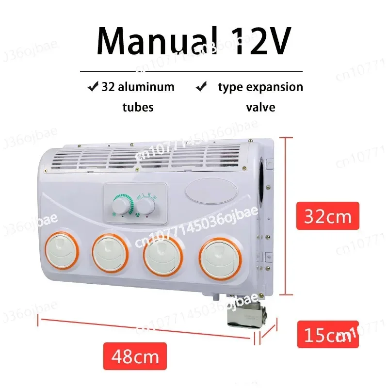 

24V Car Refrigeration Retrofit Installation General Motors Evaporator Assembly 12V Air Conditioning Hanger