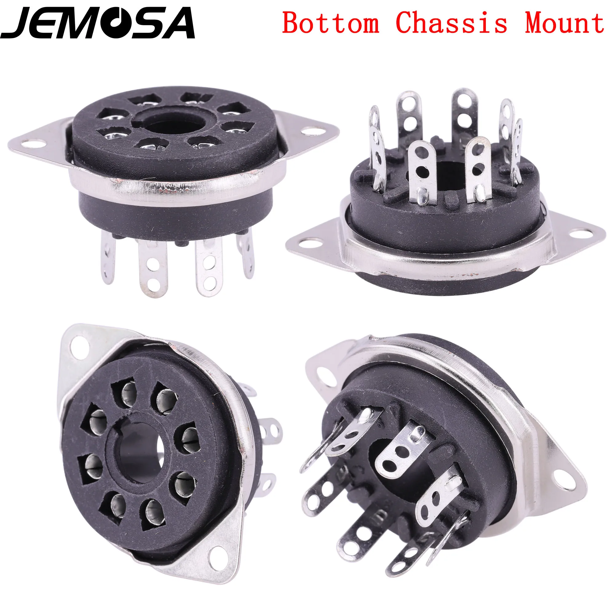 GZS8-B de tubo de baquelita de 8 pines para KT88, 6SN7, 6V6, 6L6, 6N8P, 6SL7, GZ34, 6CA7, EL34, tubo de vacío, amplificador de Audio HIFI DIY