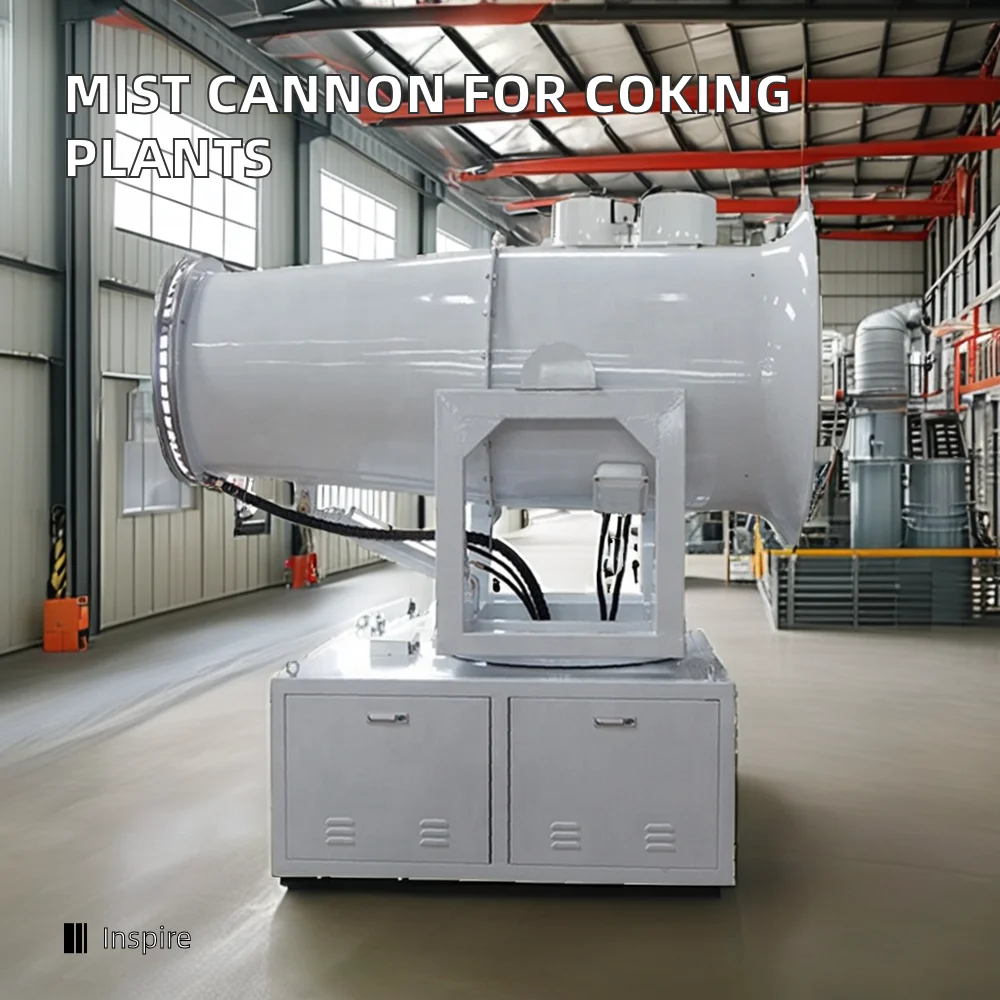 Blower Tower Mounted Fog Cannon Sprayer Dust Suppression For Transfer Points