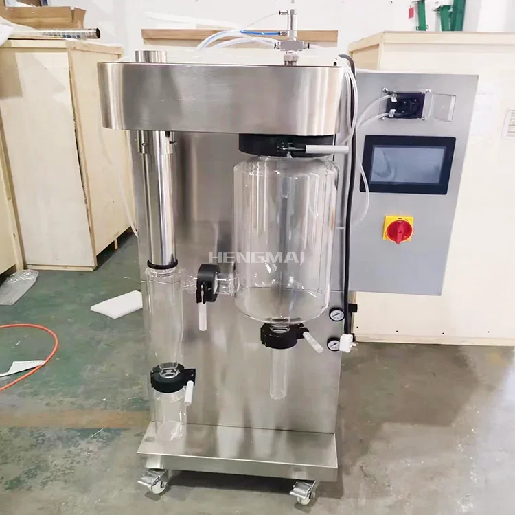 Small Scale Instant Coffee Milk Powder Spray Dryer Ti Gear and PLC Core Components for Home Use