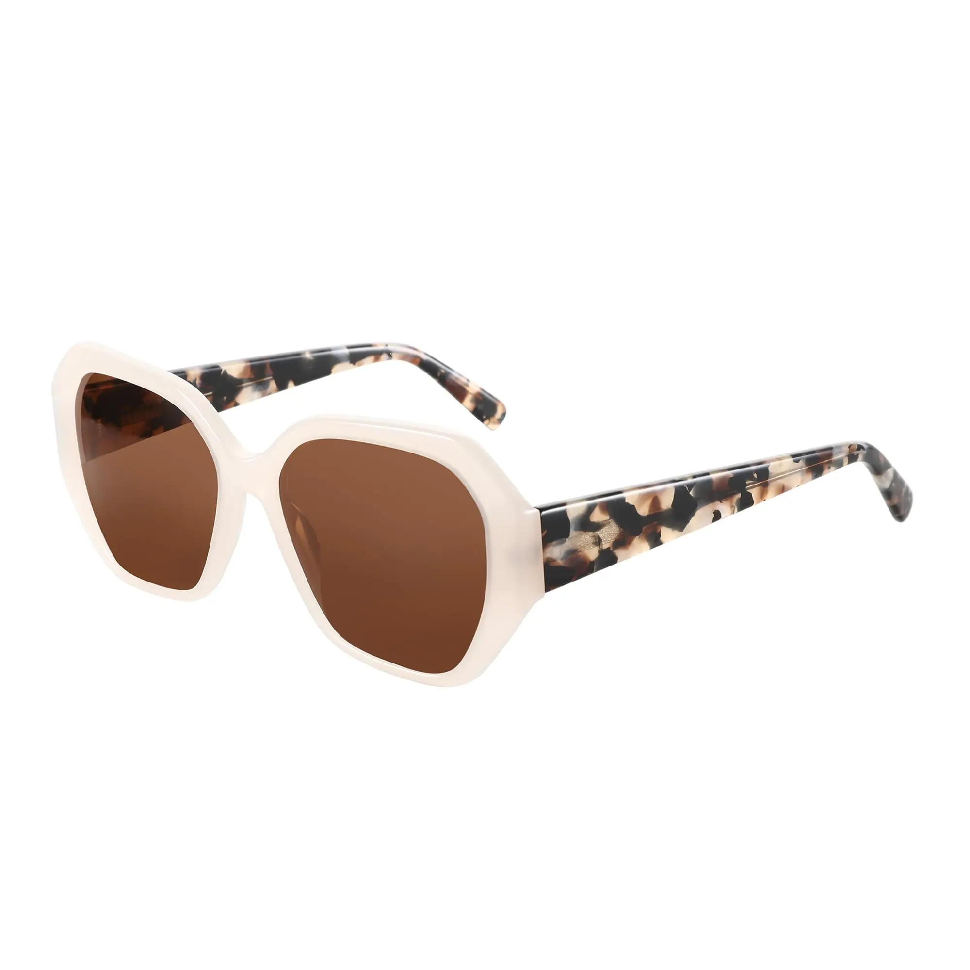 

ZENOTTIC Butterfly Polarized Sunglasses for Women: Designer Hexagon Shades for Ladies - Retro Sun Glasses with UV400 Protection