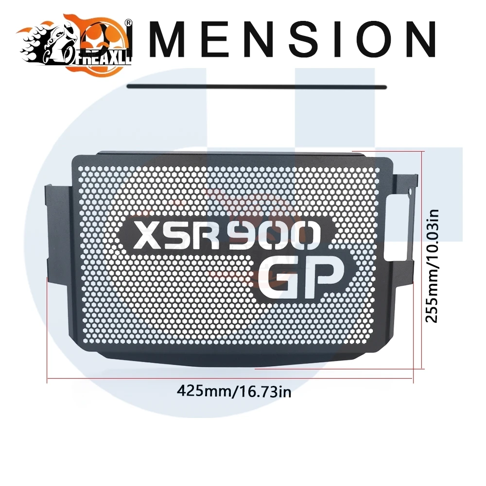 

2026 2025 Motorcycle Accessories Radiator Guard Protection Grille Guard Protective Cover aluminium For Yamaha XSR900 XSR 900 GP