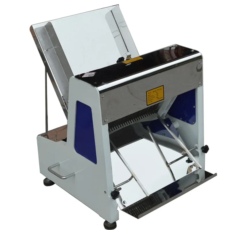 التجارية الفولاذ المقاوم للصدأ القطاعة حقيبة مربعة القطاعة الخبز نخب القطاعة الخبز كعكة متجر معدات المطاعم الغربية 220 فولت