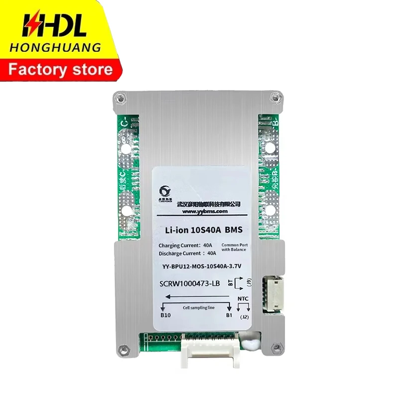 

Yanyang Li-ion BMS For 10S 36V 40A Battery Management System BMS Board For Escooter Lithium ion Battery Pack 10S 36V NMC BMS