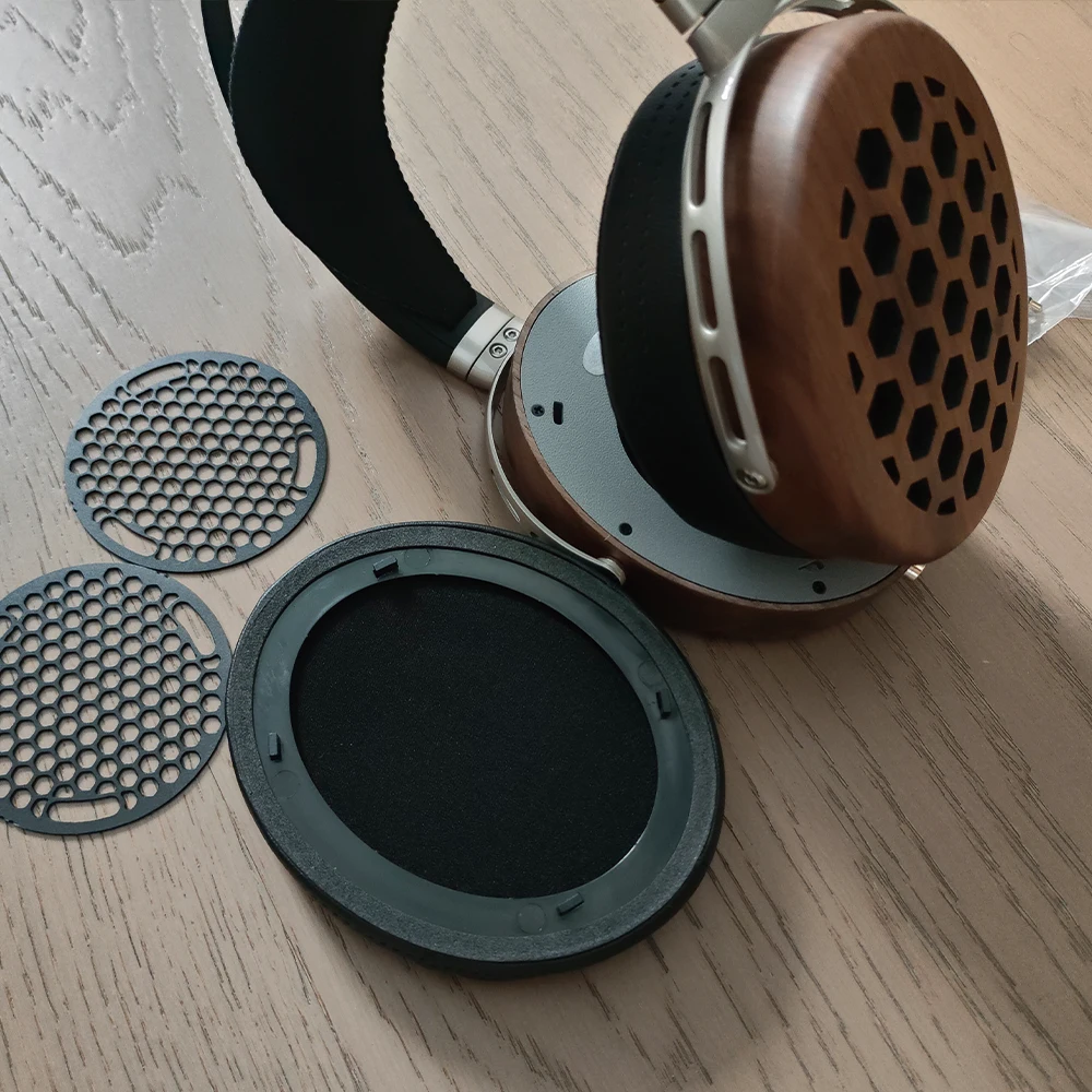 DIY Walnut Headphone Shell Kit for Headphones. Accessories for Over-Ear Headphones