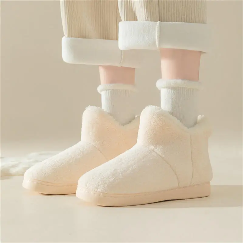 Thickened Women Postpartum Socks Winter Thicken Warm Comfortable Skin-Friendly Short Socks Thermal Socks Home Cute Simple Socks