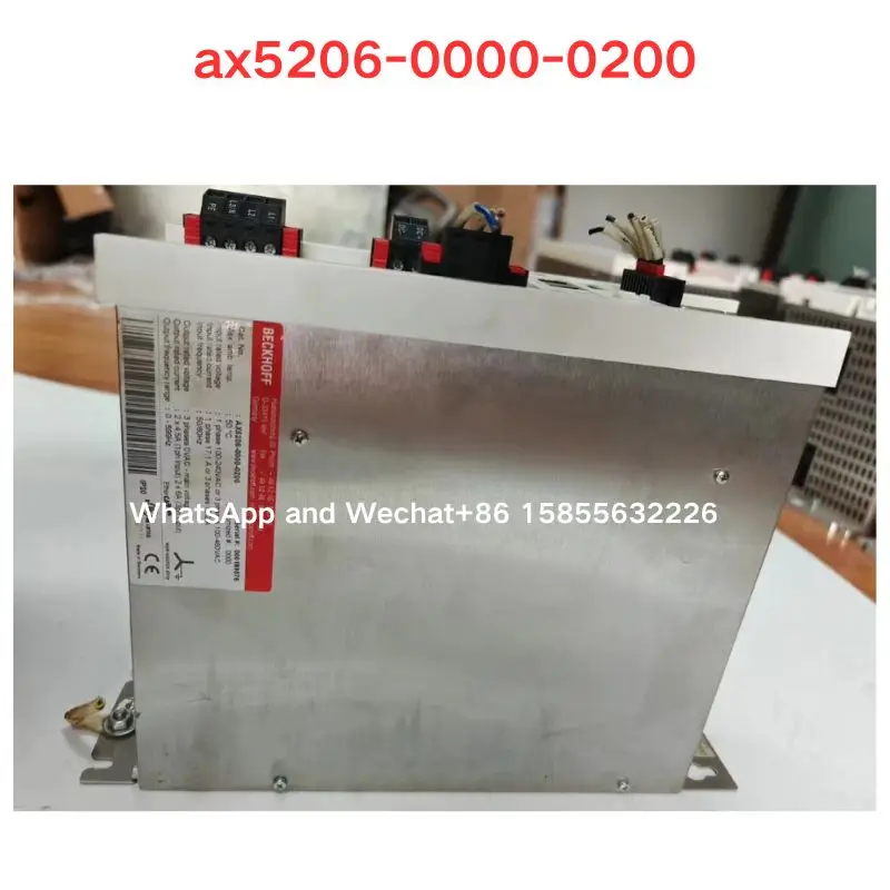 Used OEM disassembled parts ax5206-0000-0200 Servo driver Functional test OK almost new