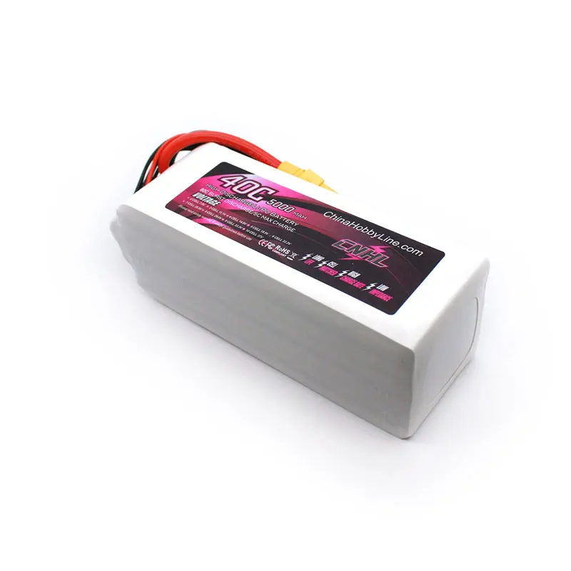 Picture 6: CNHL Lipo Battery 3S 4S 6S 11.1V 14.8V 22.2V 5000mAh 70C With XT90 Plug for RC Car Boat Airplane Helicopter Speedrun Quadcopter