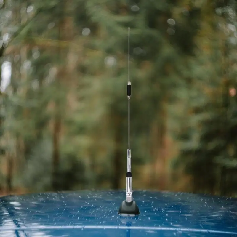 High Gains Quads Band Vehicle Radio Antennas for UHF 430-450MHz and VHF 136-174MHz Ensuring Improved Communication Ranges 896C