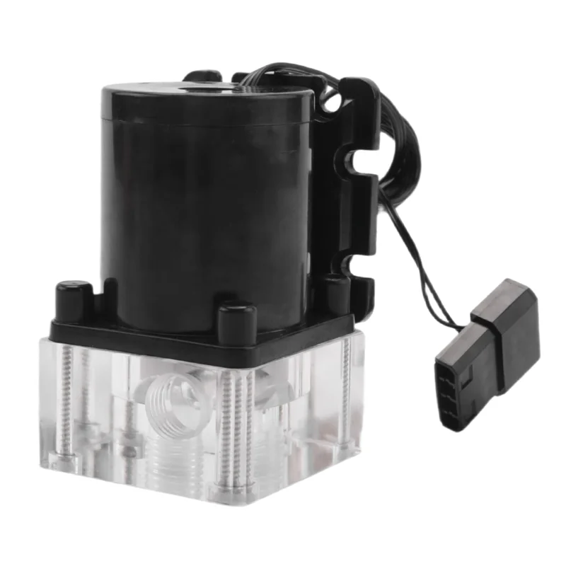 

New--500L/H Noiseless Water Cooling Pump 4 Meters Lift G1/4 Thread For PC Computer CPU Cool System