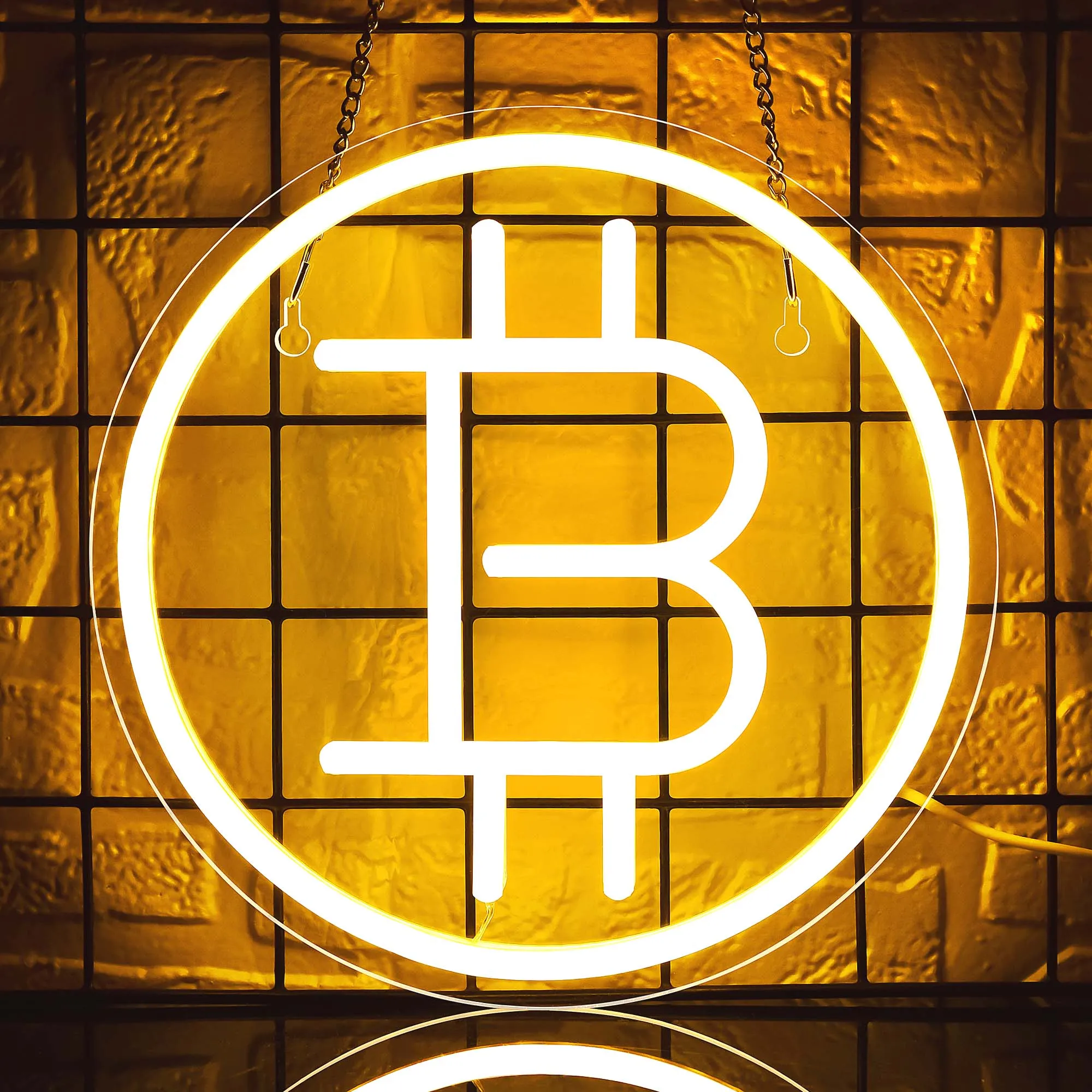 

Bitcoin Neon Sign for Wall Decor Money LED Light Bitcoin Light for Store Bar Wall Decor Birthday Decor Bedroom Bitcoin Decor
