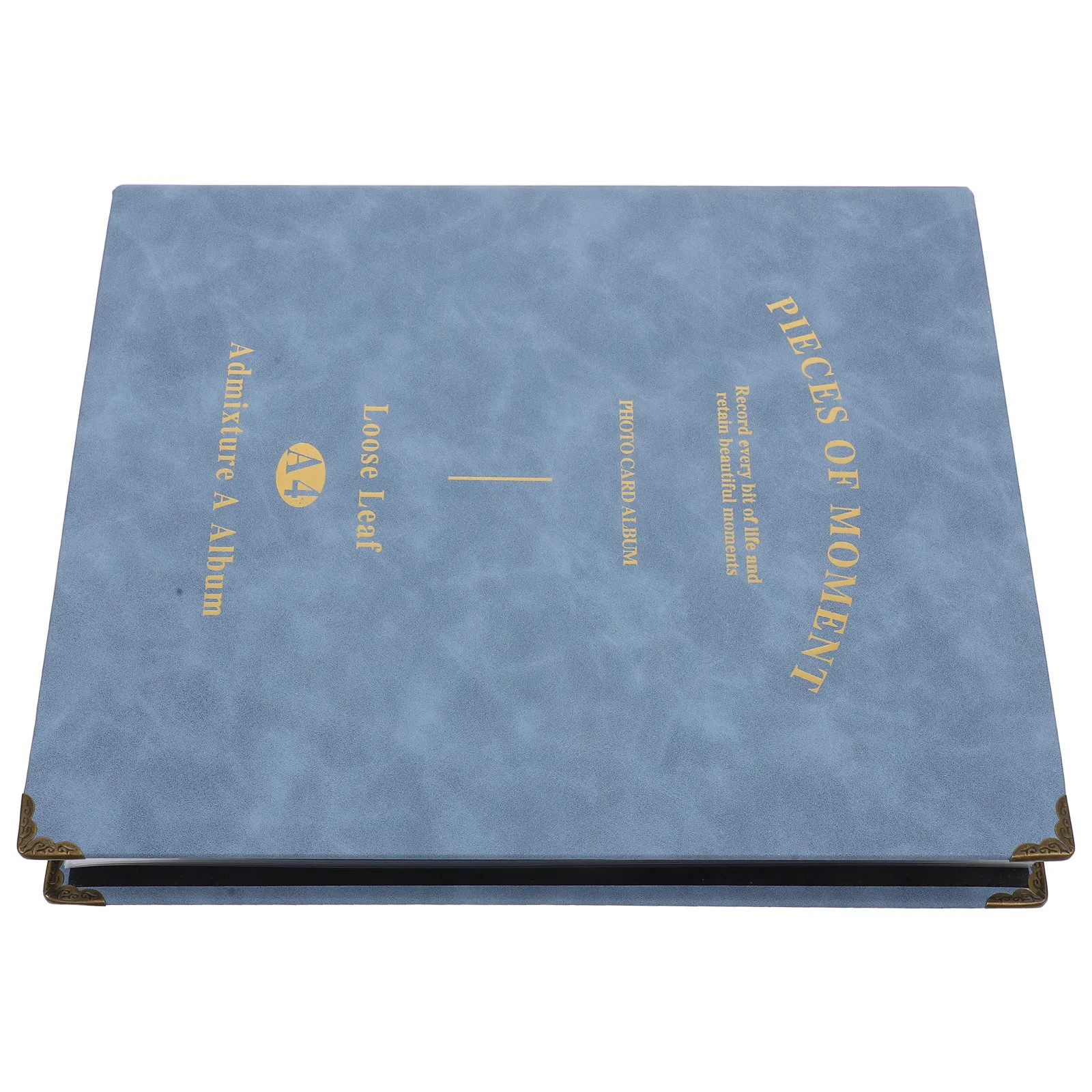 

A4 Photo Album Scrapbook Memory Book For Kids Painting Craft Project Storage Organizer Waterproof Plastic Paper Holder