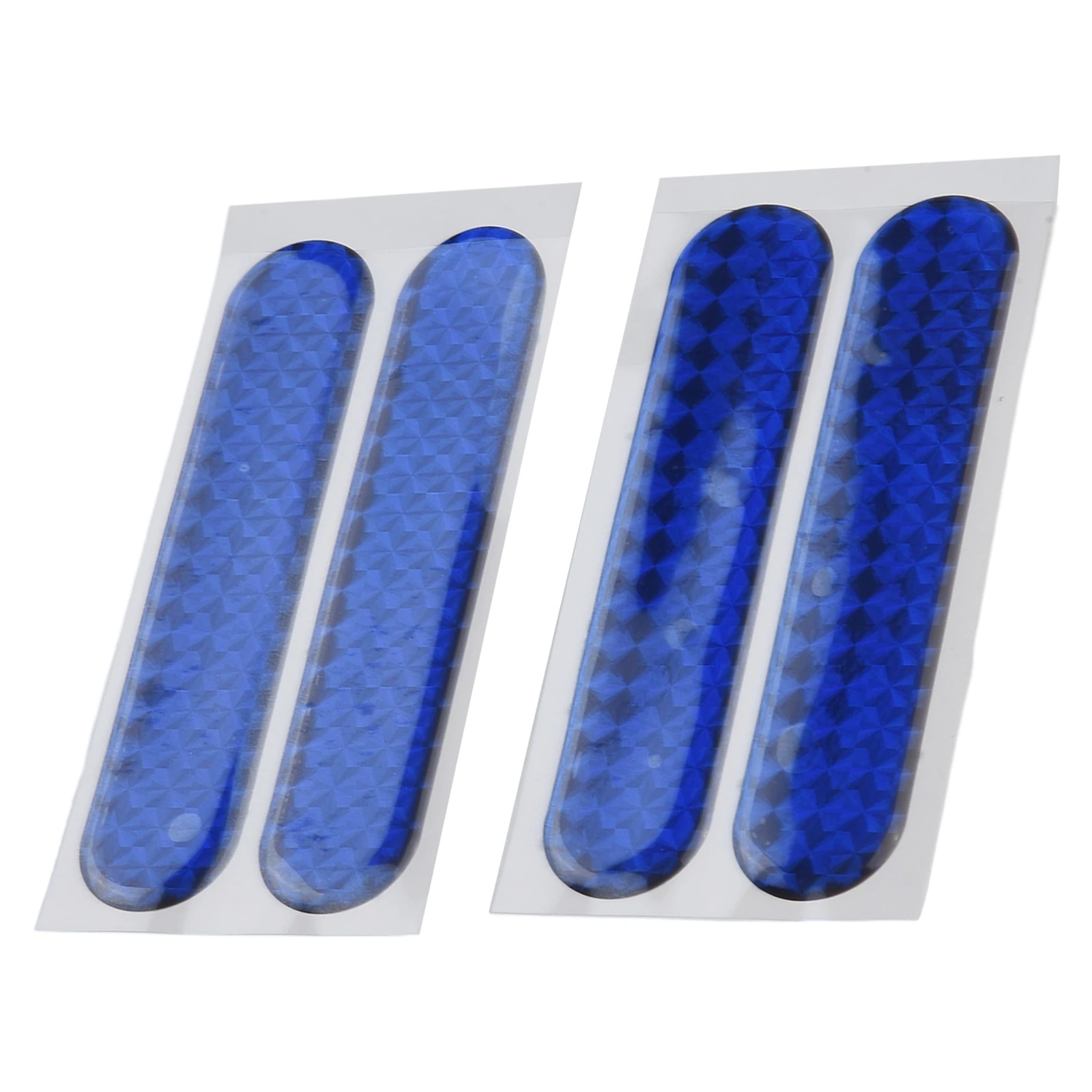 New Practical Reflective Sticker For Truck For Motorcycle 4X Easy To Install For Tricycles Reflector Tape Blue