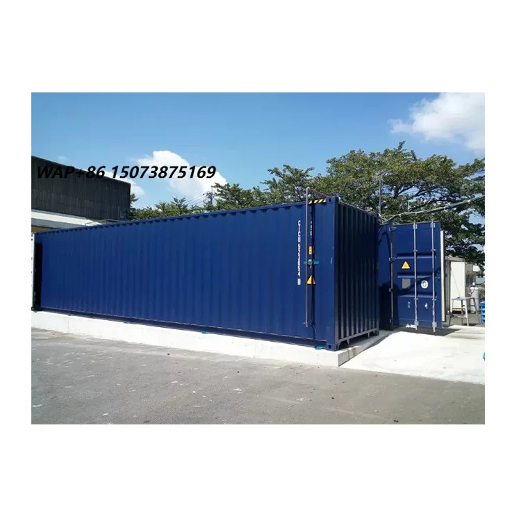 Portable Seawater Desalination System Machine in Container Mobile Containerized RO Water Treatment Plants