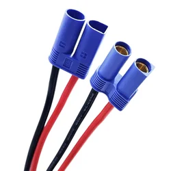 EC5 Male Plug/Female Jack Pigtail Wire Connector for RC Battery Toys EC5 10AWG Silicone Cable Pigtail Wire Length 10cm 30cm 50cm