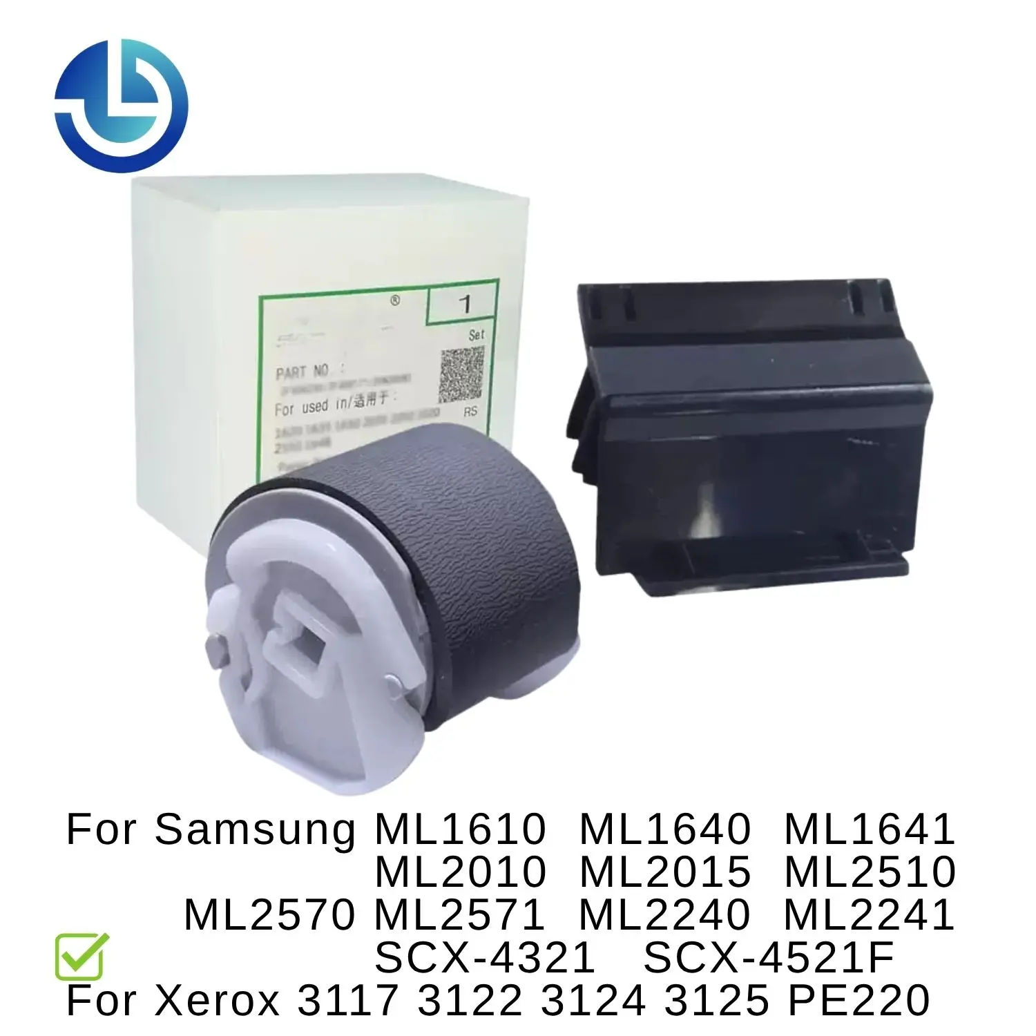 Paper Pickup Roller Separation Pad for Samsung 1610 1640 1641 2010 2015 2510 2570 2571 2240 2241 4321 for Xerox 3117 3124 220