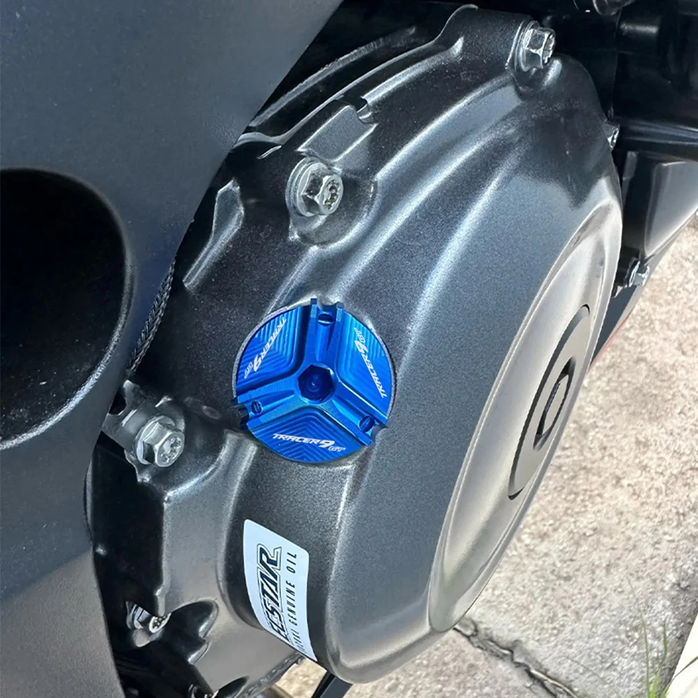 For Yamaha TRACER 9 GT 2025 9GT tracer9gt 2021-2025 CNC Motorcycle Rear Front Brake Fluid Reservior Cover Sock Oil Filler Cap