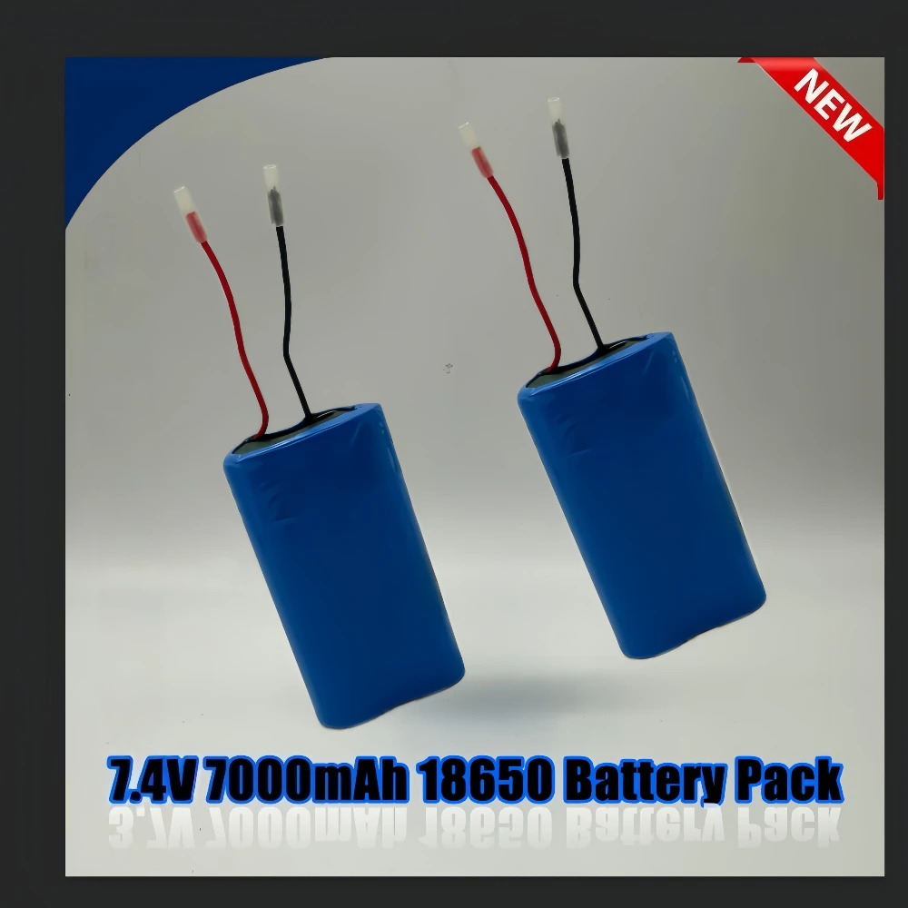 

New 7.4V6000mAh 18650 Li-ion Battery for loudspeakers attendance machine instrumentation LED lighting portable small household