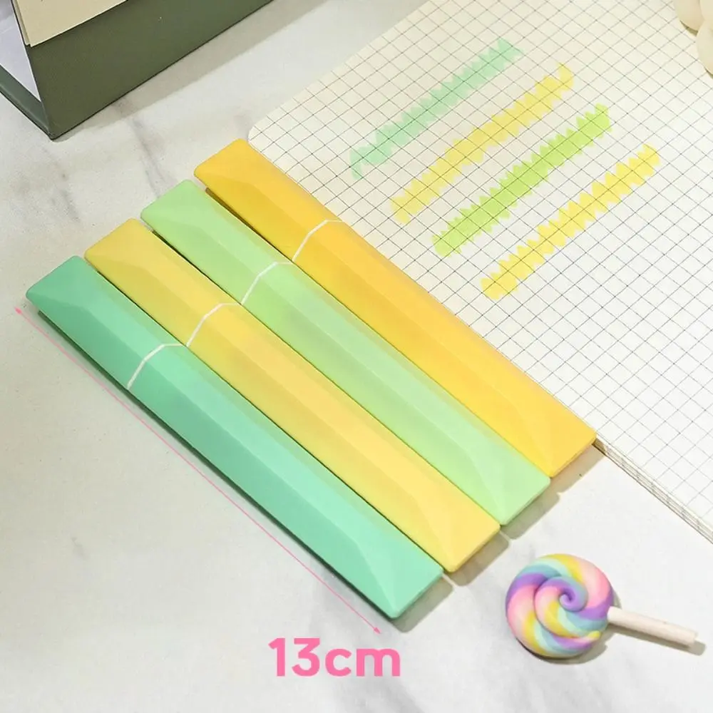 4PCS/Set High Quality Color Highlighter Graffiti Eye Protection Color Marker Pen Stationery Hand Account Pen Students