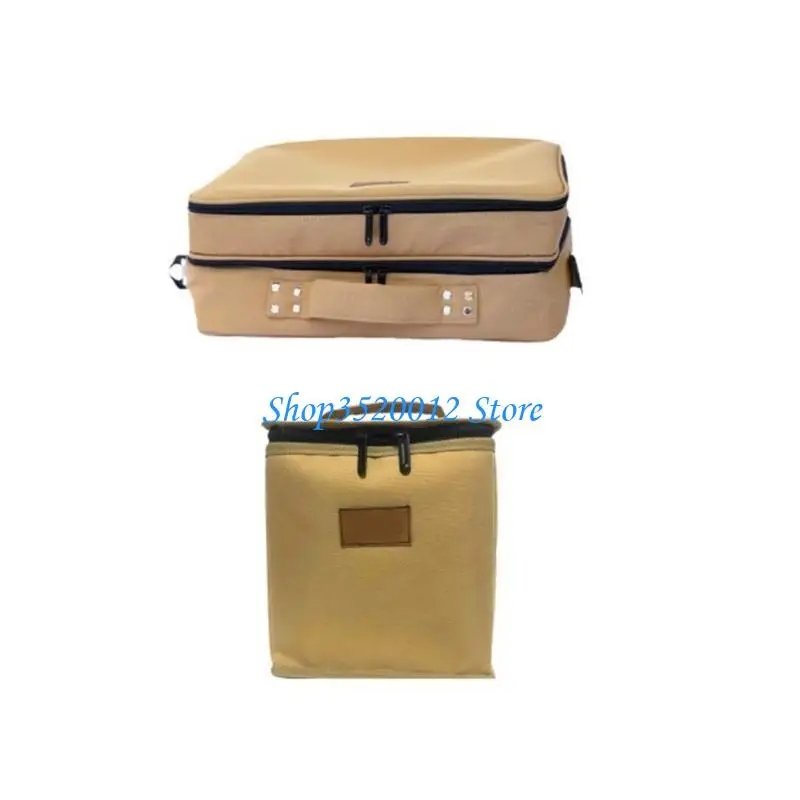 

27RD Camping Supply Storage Handbag Outdoor Cassette Stove Gas Tanks Storage Bag