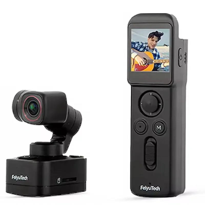 Photography FeiyuTech Feiyu Pocket 3 Footage Magnetic Attach AI Tracking Follow 3-Axis Detachable Camera Gimbal