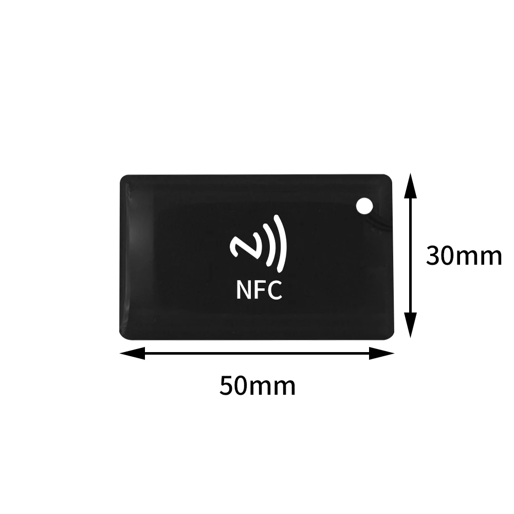 10pcs/set Nfc Tag Ntag215/213 Non-dry Glue 504byte Characters 13.56mhz Modifiable Uid Glue card Tag Access control card