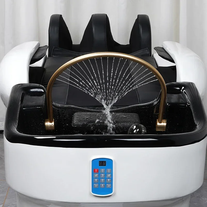 Professional Shampoo Chairs Hairdressing Spa Stylist Luxury Shampoo Chairs Beauty Salon Washbasin Barber Shop Furniture