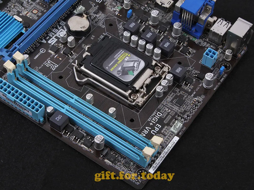 Placa-mãe original para ASUS B75M-A Intel B75 LGA 1155/Socket H2 DDR3