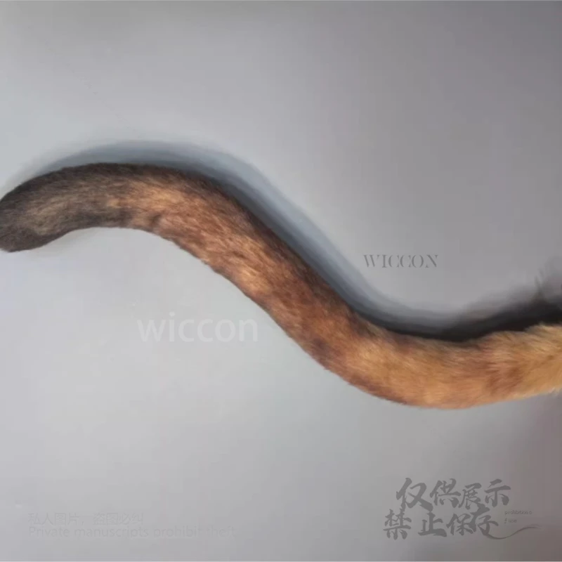 Gioco Love And Deepspace Sylus Costume Cosplay Kawaii Orecchie di gatto Tornante Coda Fursuit Orecchie nere/gialle Puntelli Festa di Halloween Uomini