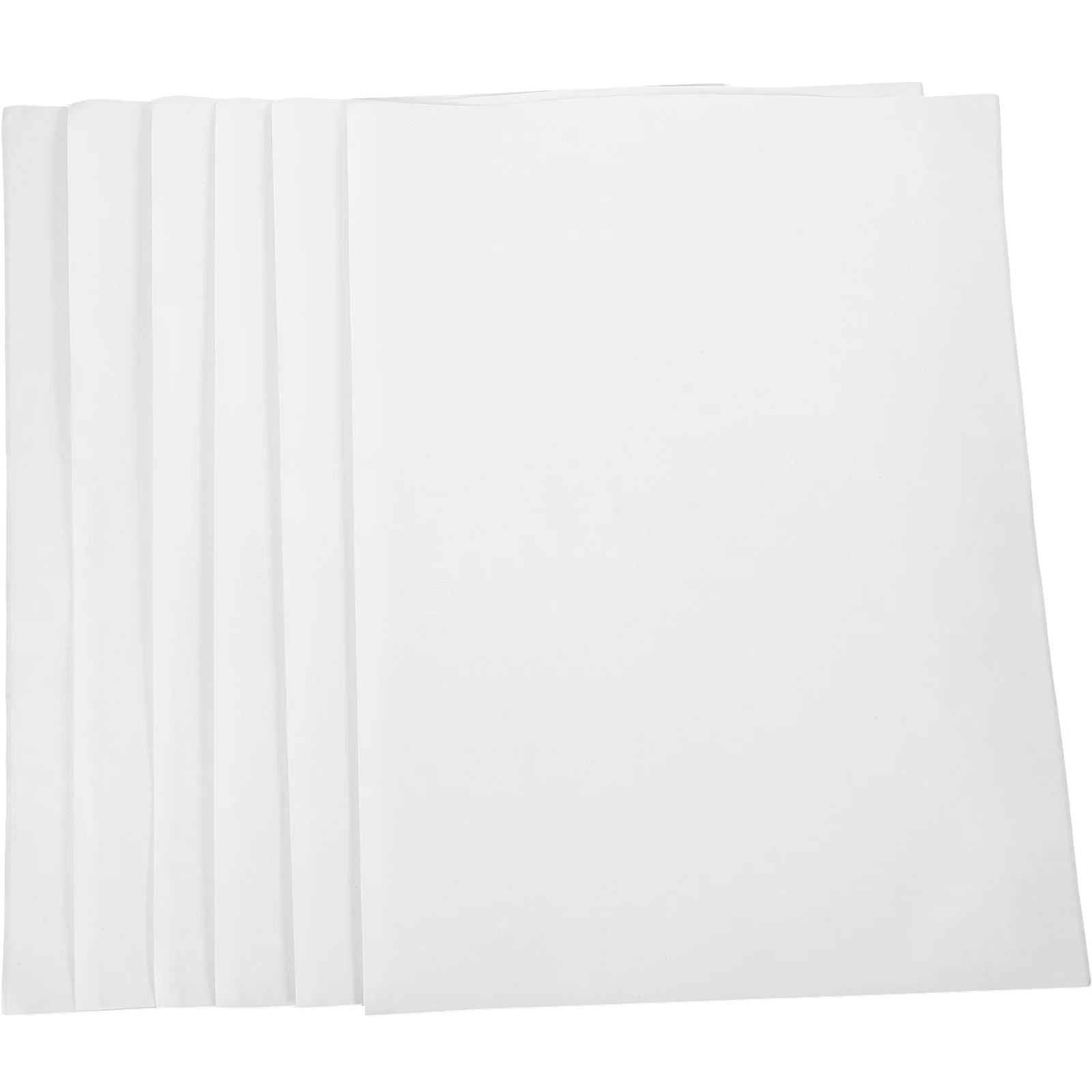 

A4 Double Sided Adhesive Sticker Paper 10 Sheets No Traces Clear Square Stickers for Crafts Home Office Projects