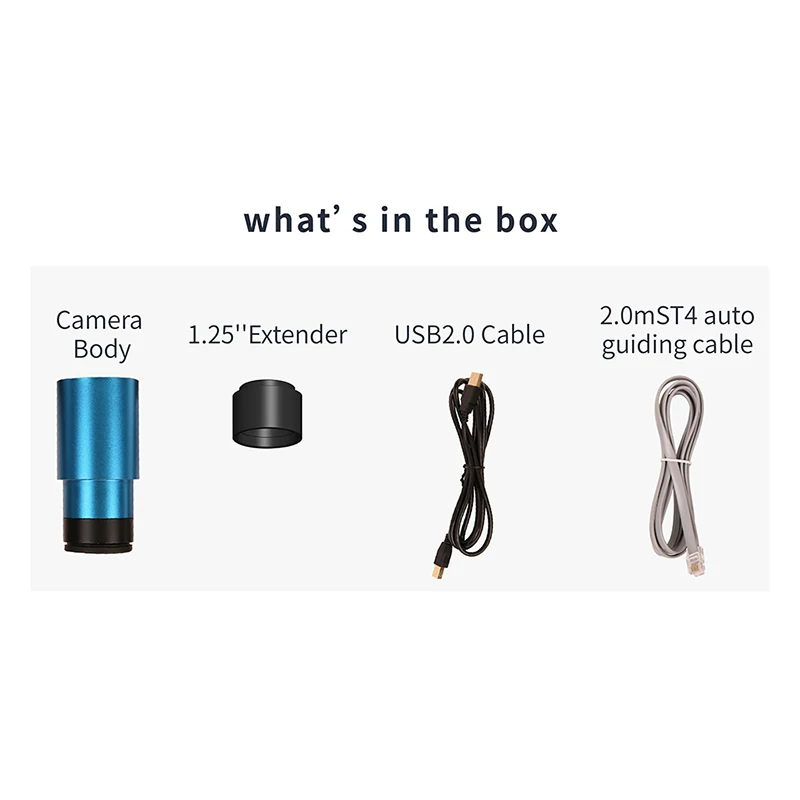 ToupTek GPCMOS01200KPF Color Camera USB 2.0 IMX225 Imaging Astrophotography Accessories