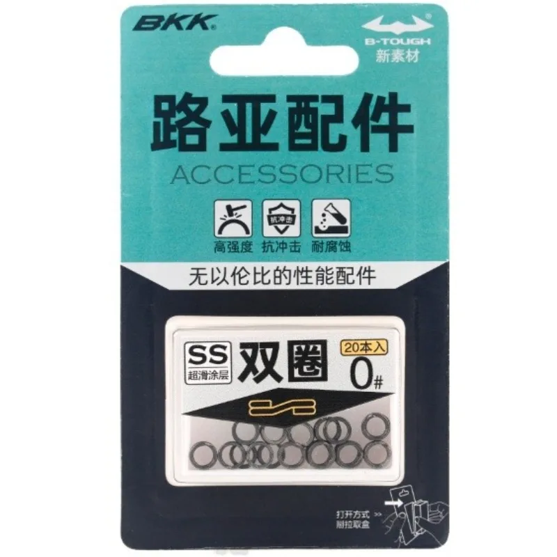 BKK Super Slide Lure Рыболовные аксессуары для джиговой ловли Разделенное кольцо BKK Super Slide Lure Рыболовные аксессуары для джиговой ловли Разделенное кольцо