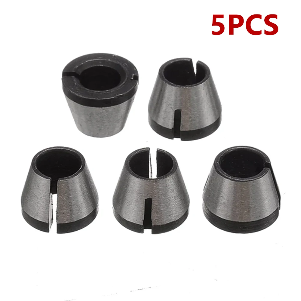 Practical Hot sale New Trimmer Collet Chucks Router Bit Router Bit Collets 1/4