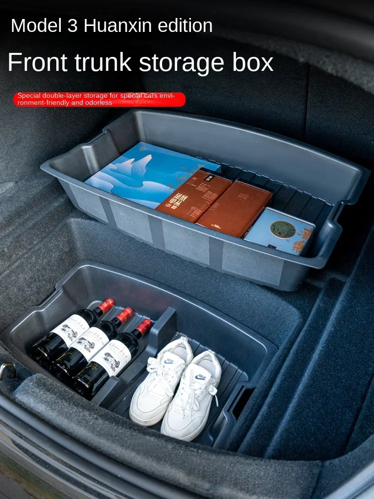 

for Model3 New Version Front Trunk Storage Box Storage Car Storage Box Modification Accessories