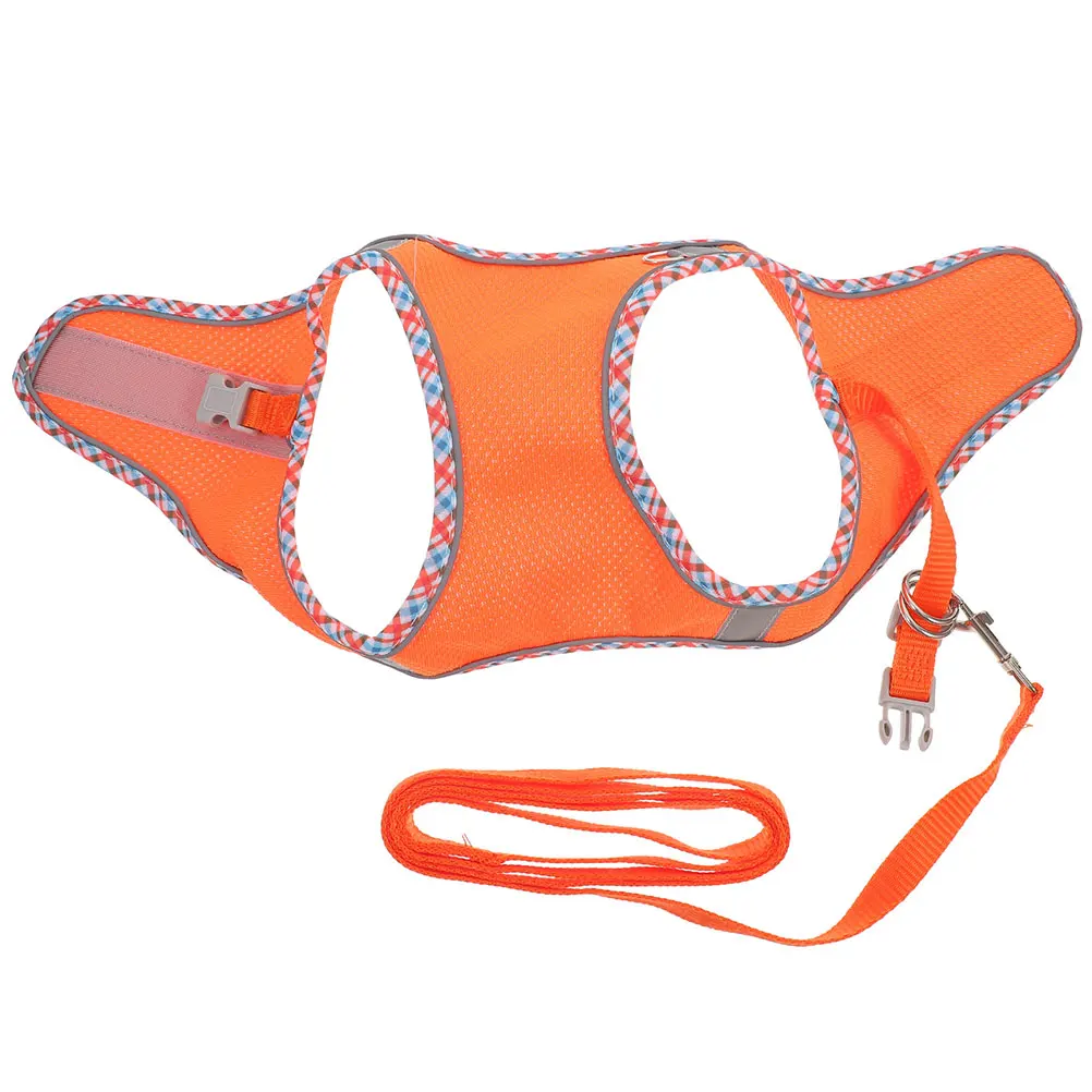 

1 set 1 Set Adjustable Pet Harness For Dog Vest Reusable Durable Lightweight Outdoor Walking Xs Small Large Puppy