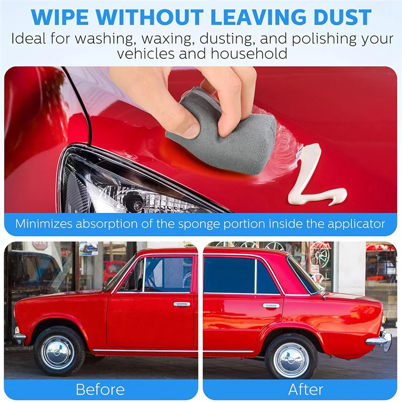 【مجموعات】 طلاء لمنصات توزيع ألياف الدقيقة المصنوعة من الجلد السويدي لإزالة الشعر بالشمع في السيارة للعمل التفصيلي #3