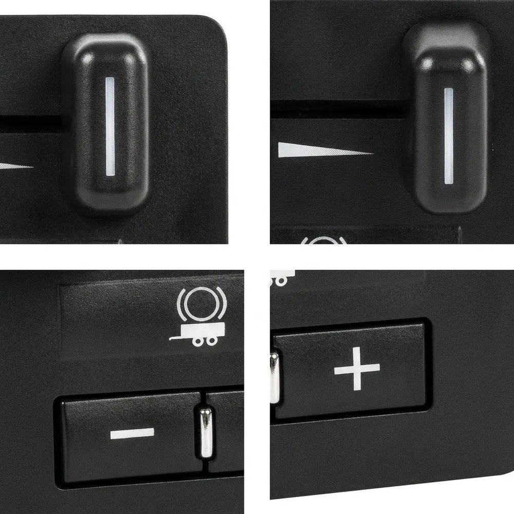 9*7*7cm Brake Control Switch High Stability OEM Fitment Plastic Construction Black Finish Direct Replacement Precise Control