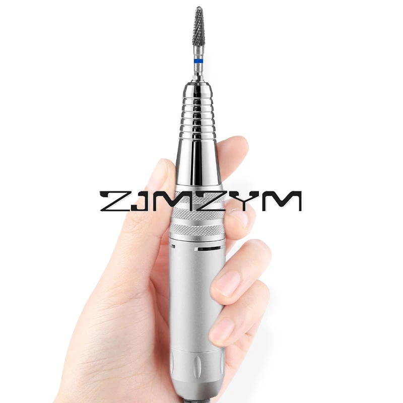 Taladro eléctrico recargable para manicura, pulidor de Gel con brocas, 30000RPM